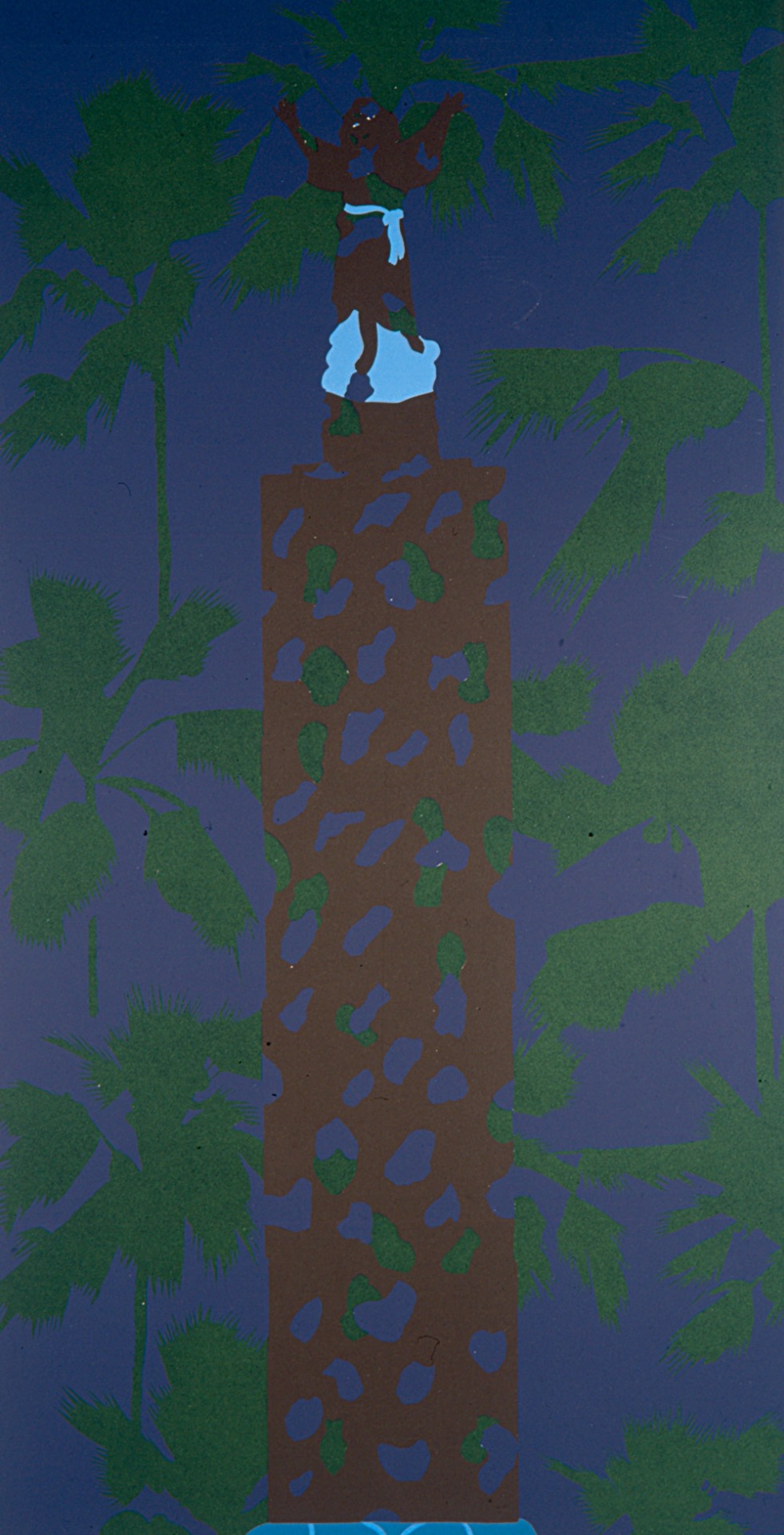 Túmulo funerario para soldados bachilleres. (1986) Beatriz Gonzalez. Colección del Banco de la República